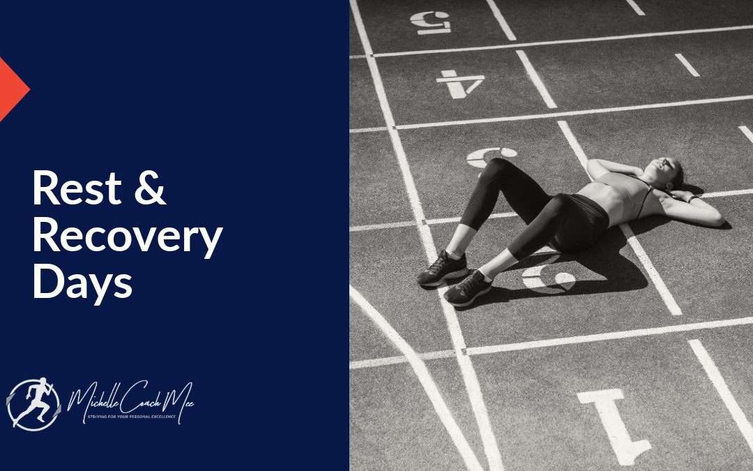 REST and RECOVERY days are an integral part of running training.