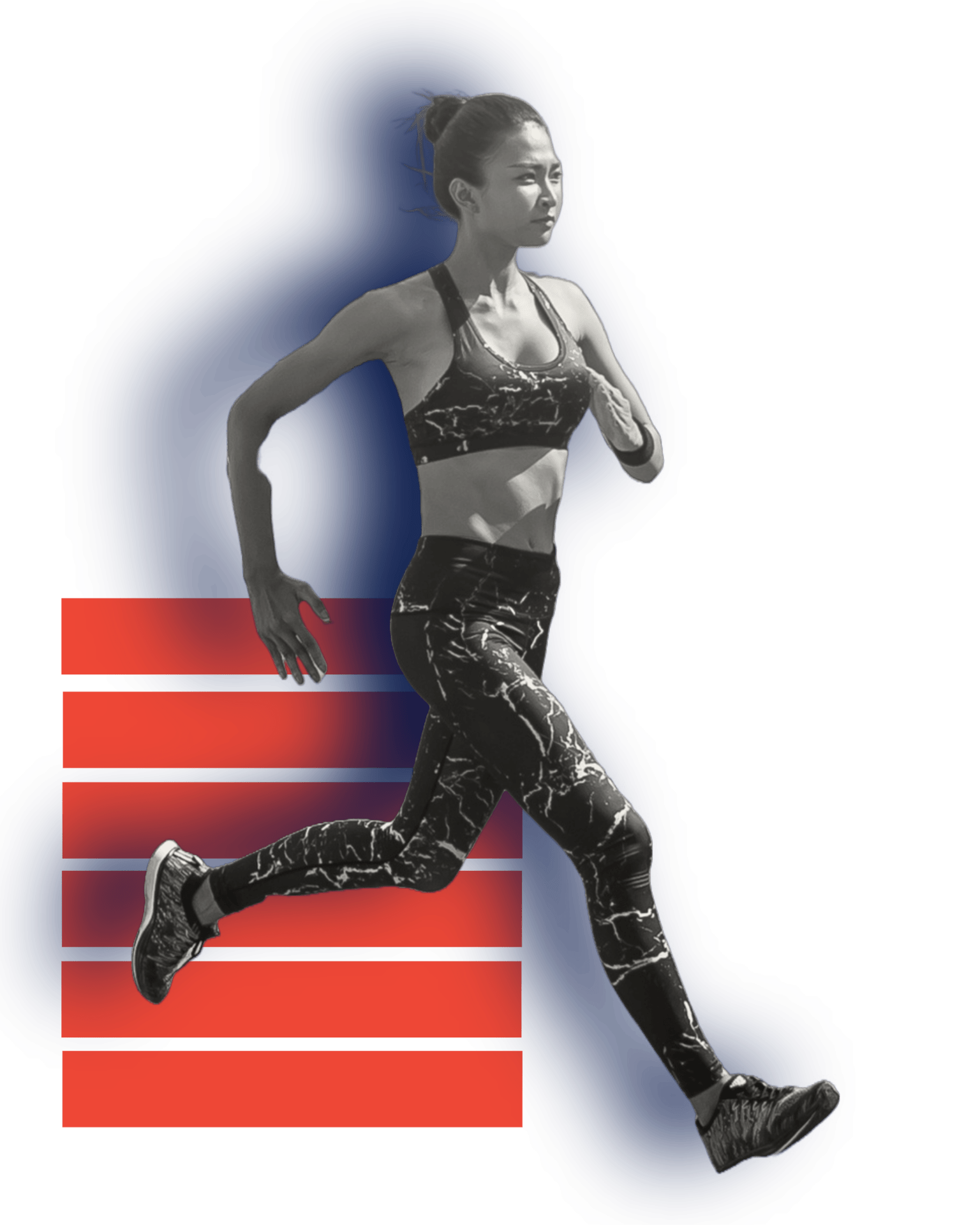 Michelle coach mee run 8